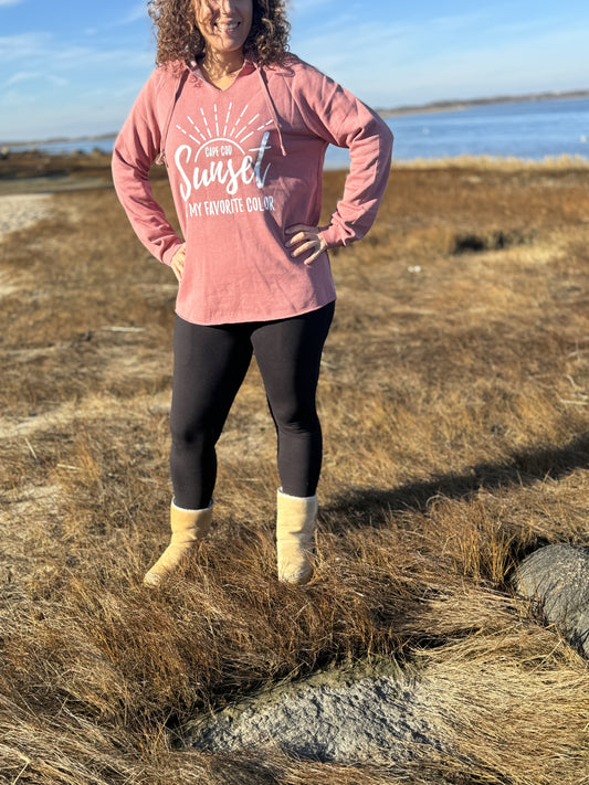 Women’s Pink Sunset is My Favorite Color Sweatshirt
