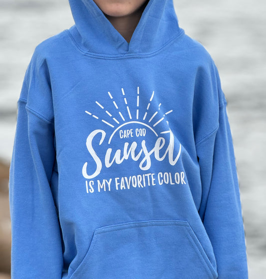 Sunset Is My Favorite Color Kids Sweatshirt